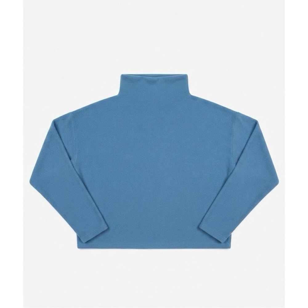LOFT Blue Turtleneck Sweater Long Sleeve Pullover Medium M Casual Cozy Basic